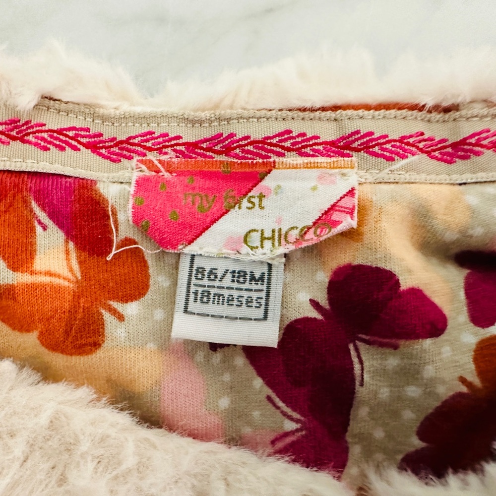My First Chicco Dress & Vest Set Boucle Cream - Picture 11 of 13